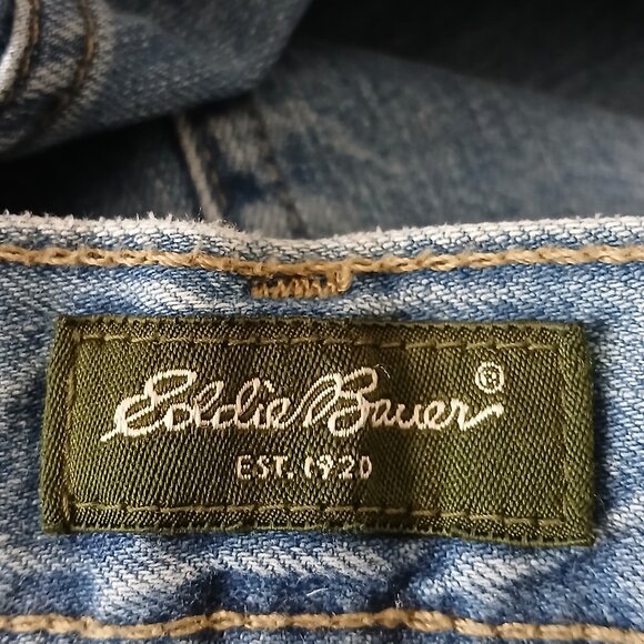 Eddie Bauer Vintage Jeans 8 Petite 8P Boot Cut Mid Rise 100% Cotton - Picture 7 of 10